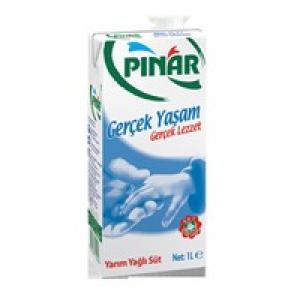 Pınar Yarım Yağlı Süt 1 L