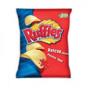 Ruffles Süper Boy Ketçaplı Patates Cipsi 106 g