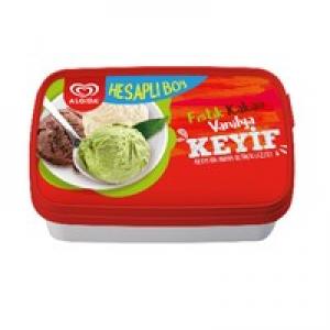 Algida Keyif Kakao & Vanilya & Çilek Dondurma 1400 ml
