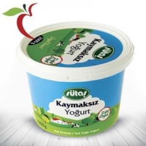 Sütaş Kaymaksız Yoğurt 2 kg