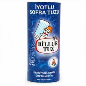 Billur Tuz İyotlu Sofra Tuzu 125 g