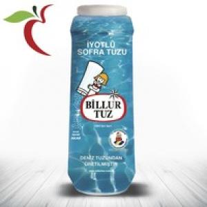 Billur Tuz Rafine İyotlu Sofra Tuzu 500 g