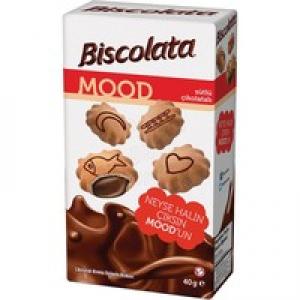 Biscolata Mood Çikolatalı Bisküvi 40 g