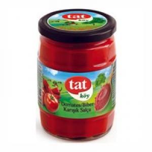 Tat Karışık Domates-Biber Köy Salçası 560 g