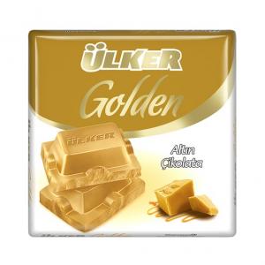 Ülker Golden Karamelli Beyaz Kare Çikolata 60 g