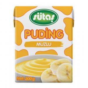 Sütaş Muzlu Puding 200 g