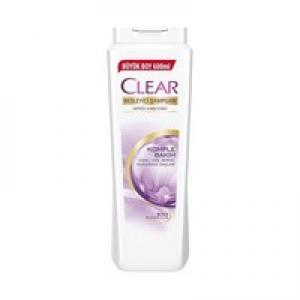 Clear Kepeğe Karşı Etkili Komple Bakım Şampuan 600 ml